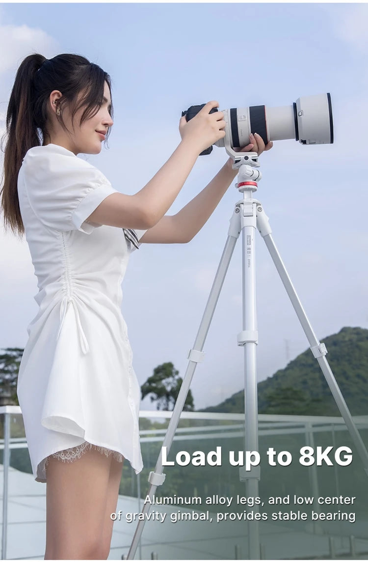 Ulanzi Ombra Aluminum Travel Tripod For Smartphone And Dslr Photography