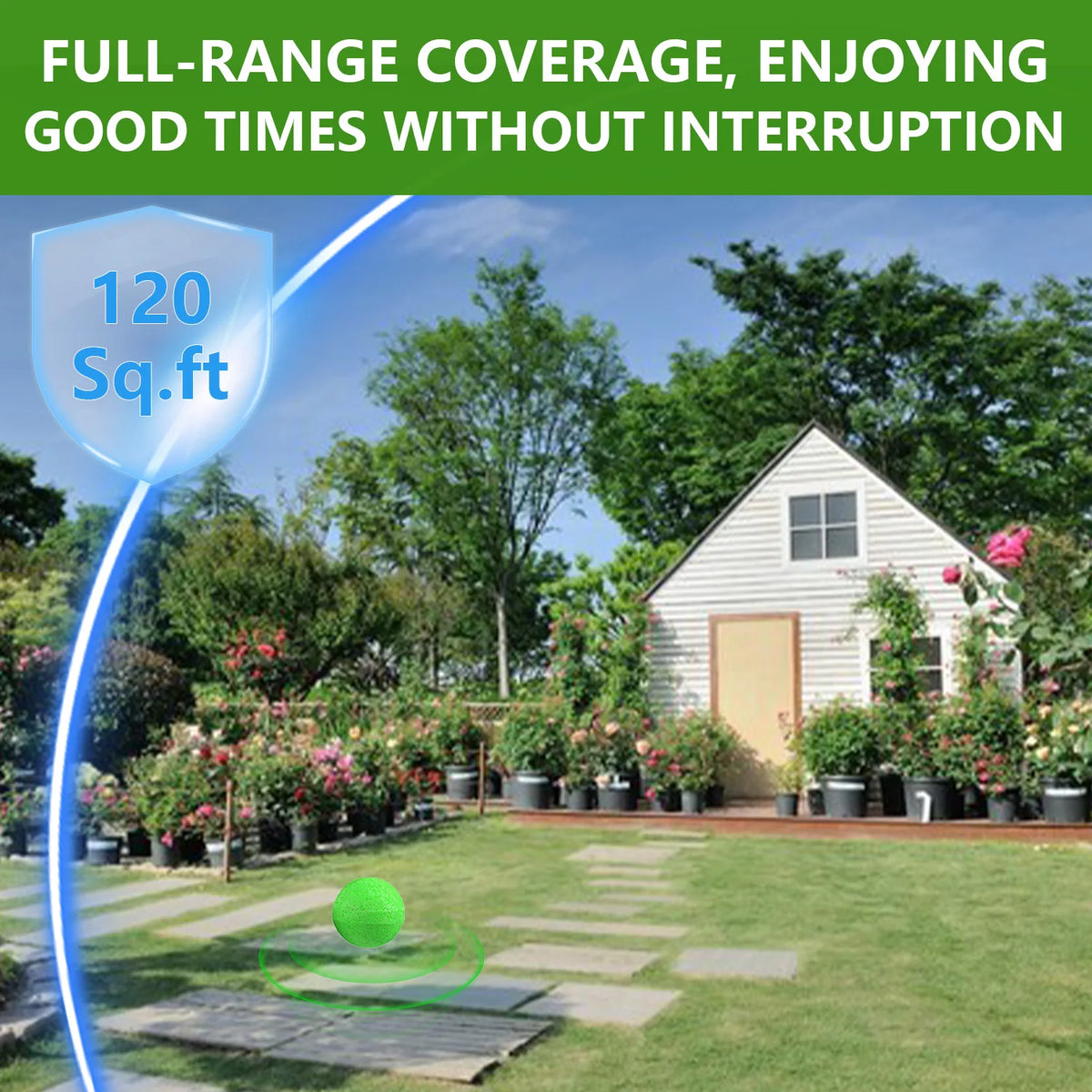 Natural Peppermint Citronella Mosquito Repellent Balls For Patios