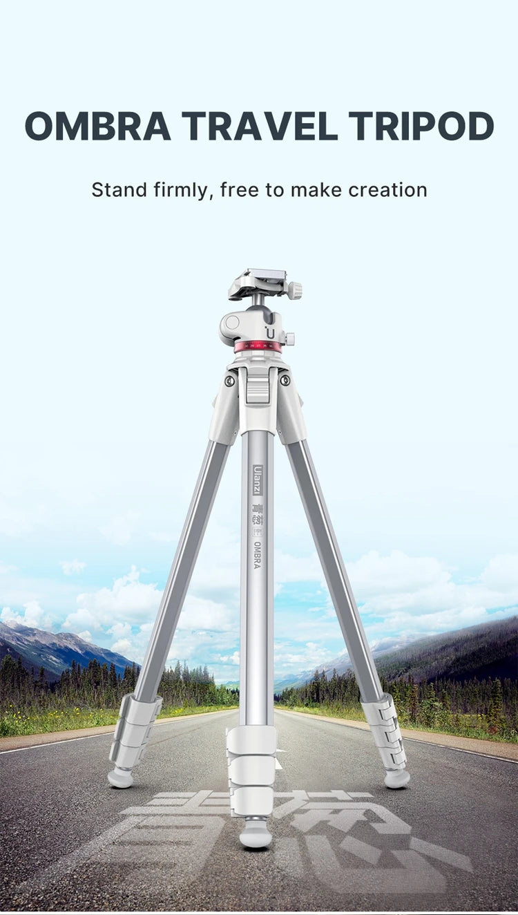 Ulanzi Ombra Aluminum Travel Tripod For Smartphone And Dslr Photography