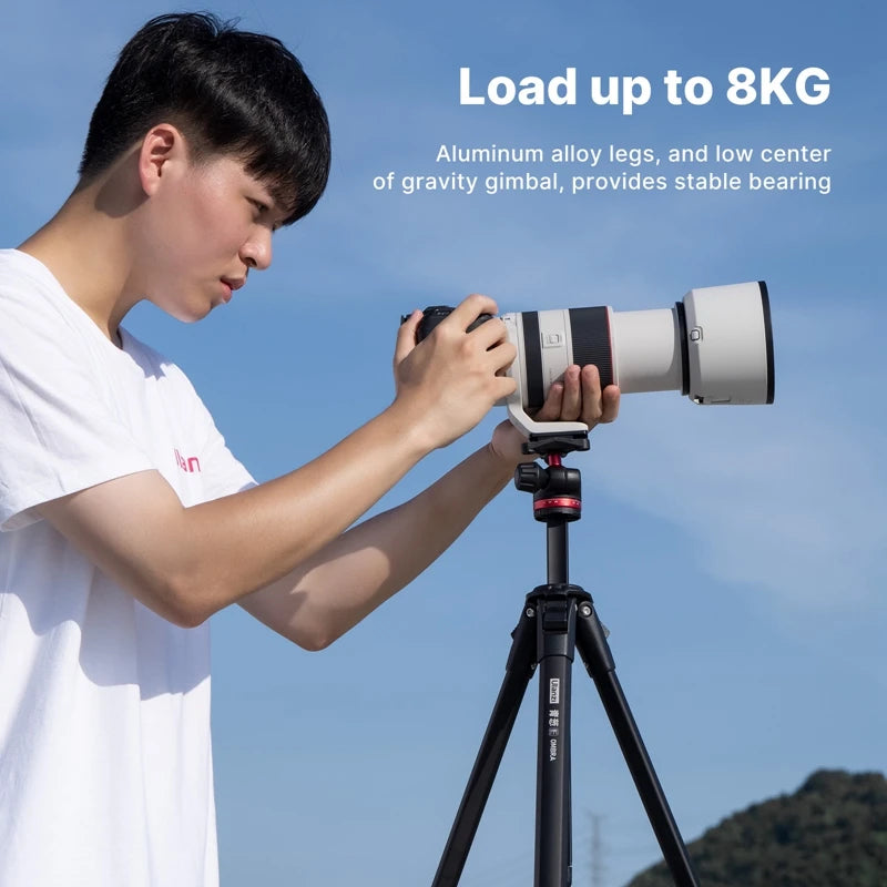 Ulanzi Ombra Aluminum Travel Tripod For Smartphone And Dslr Photography