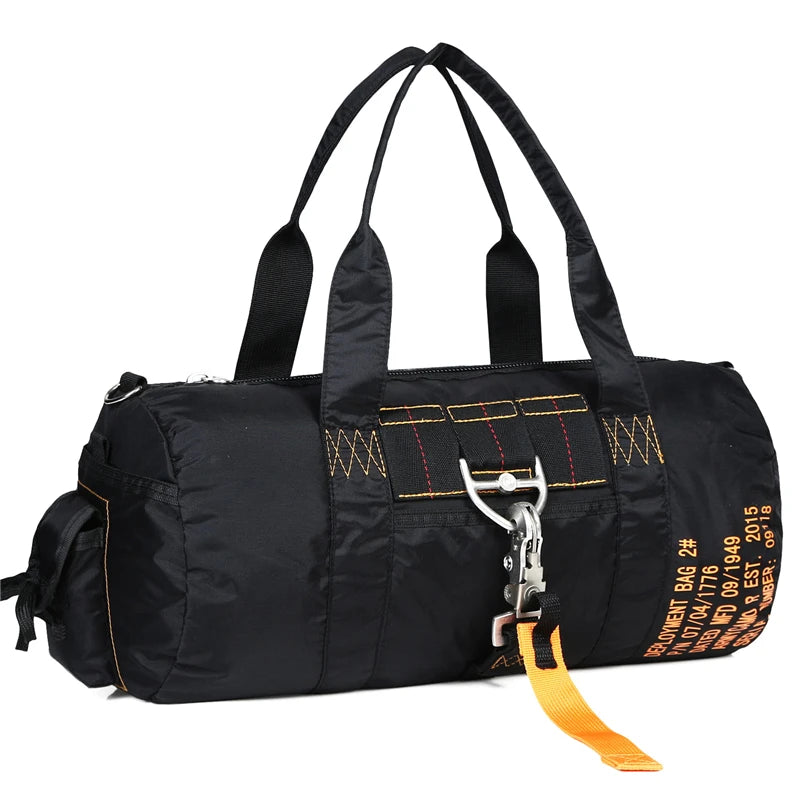 LQARMY Tactical Parachute Duffle Bag 1000D Nylon Outdoor Travel Gear