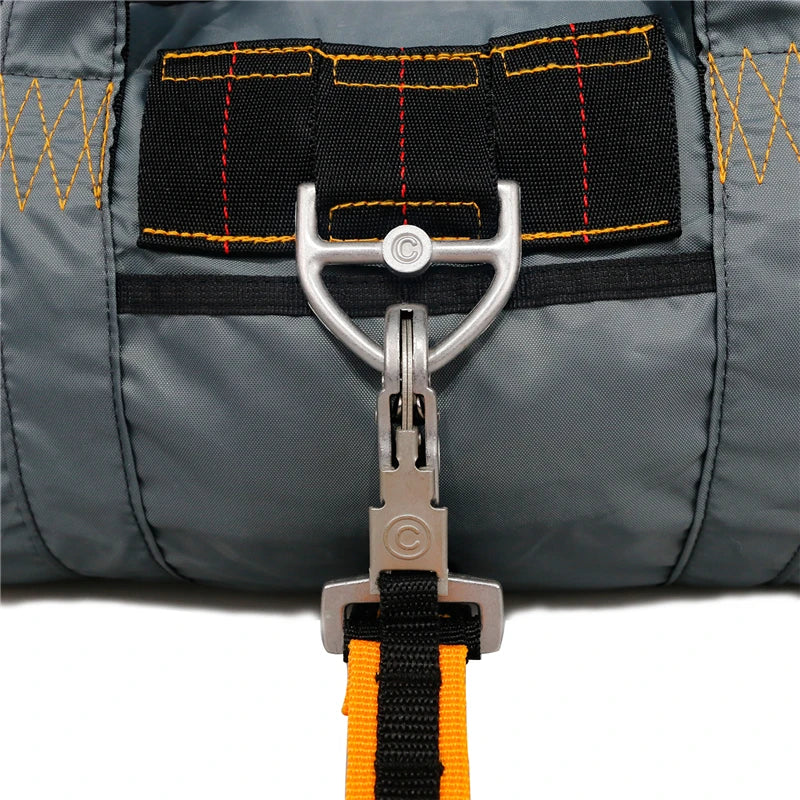 LQARMY Tactical Parachute Duffle Bag 1000D Nylon Outdoor Travel Gear