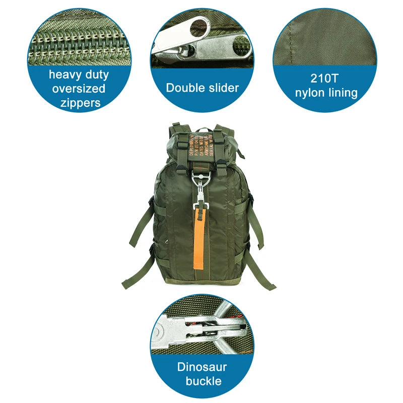 LQARMY Travel Hiking Backpack Waterproof Daypack for Outdoor Adventures