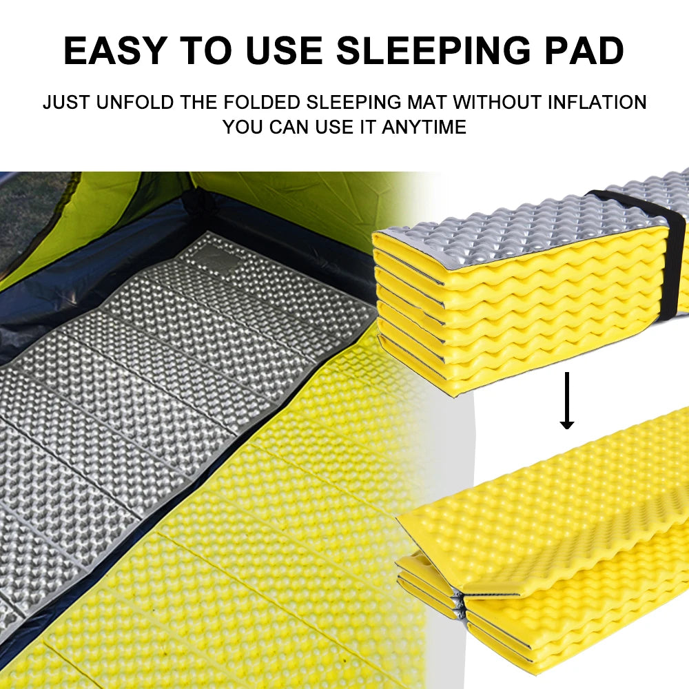 Widesea Camping Mat Portable Sleeping Pad Waterproof Moistureproof