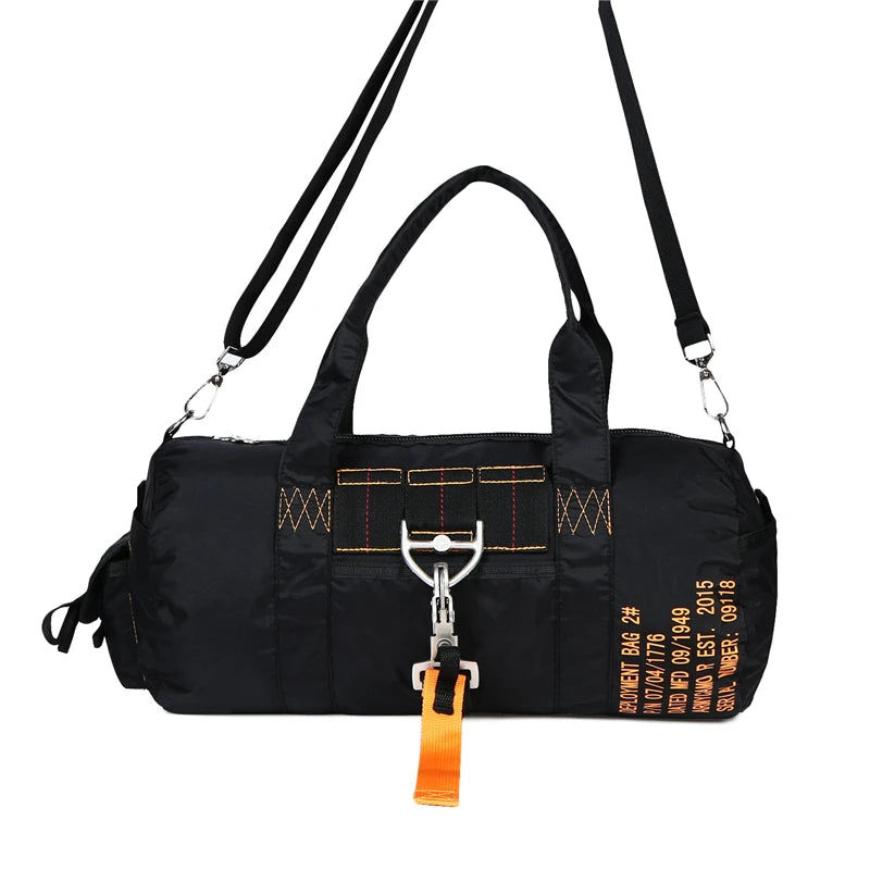 LQARMY Tactical Parachute Duffle Bag 1000D Nylon Outdoor Travel Gear