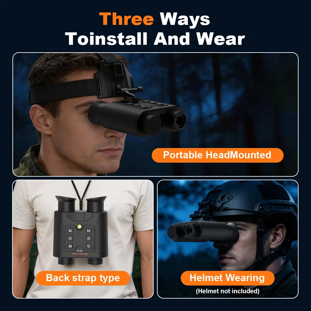 GTMEDIA V6 Pro Digital Night Vision Binoculars With Laser Function