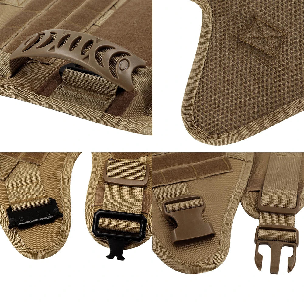 Dog Harness And Leash Set For Training German Shepherd Malinois