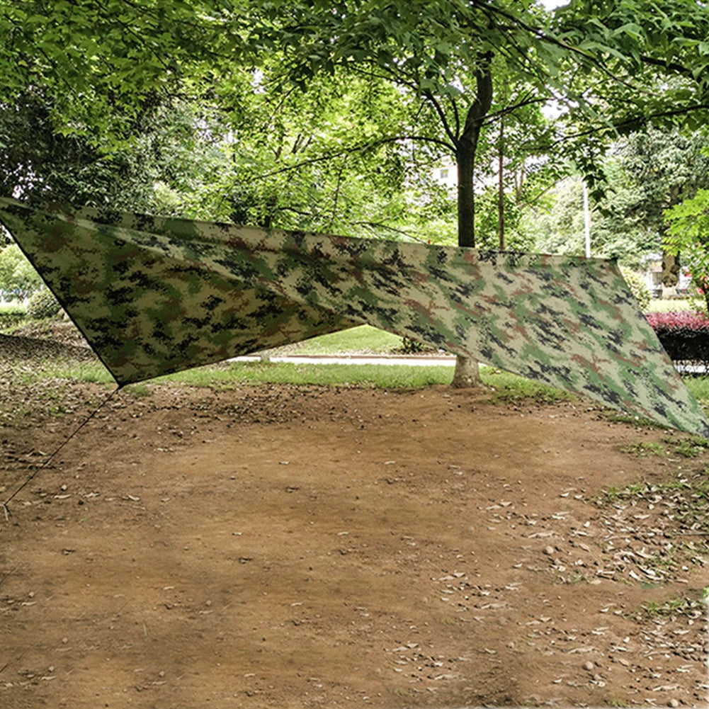 JOCESTYLE Camouflage Sun Shelter Tarp Polyester UltraLight