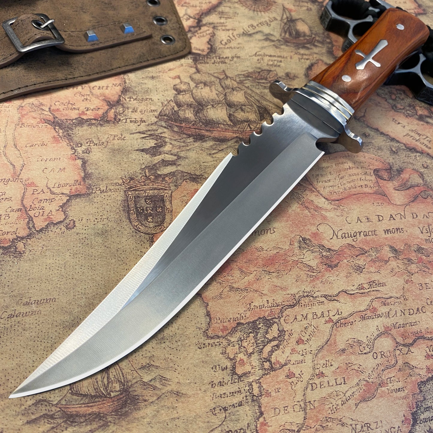 Gdekls Survival Knife For Daily Carry Outdoor Camping And Hunting