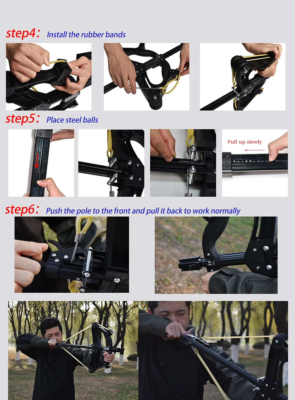 Piaoyu Outdoor Slingshot High Power Steel Ball Hunting