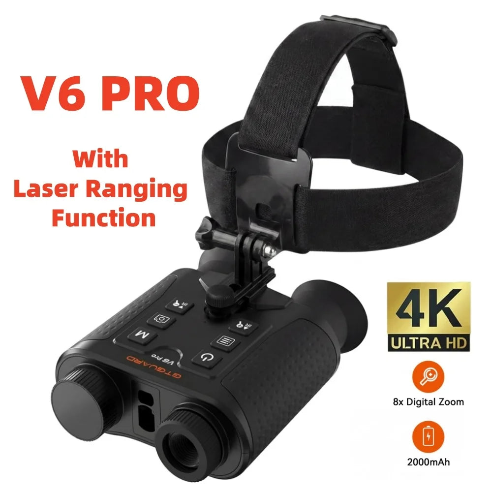 GTMEDIA V6 Pro Digital Night Vision Binoculars With Laser Function