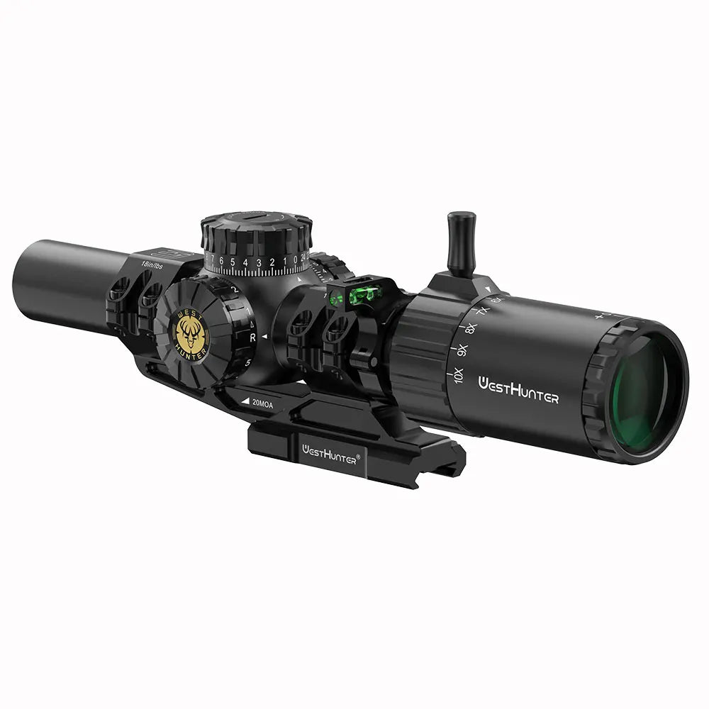 WestHunter HD GEN2 Compact LPVO Red Green Illuminated Hunting Riflescope