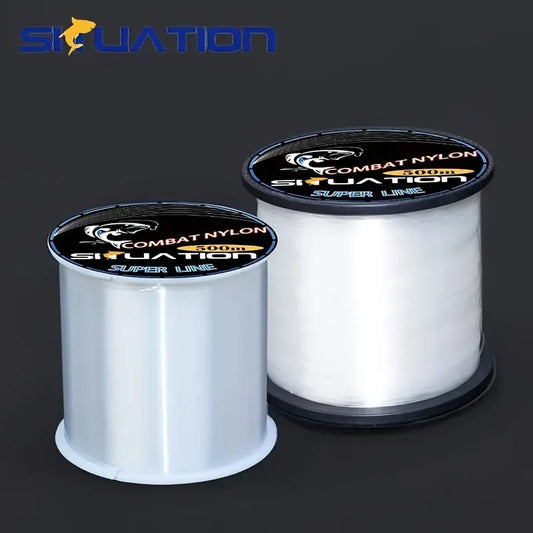 Ultra Soft Nylon Fishing Line Ultra Stretch 6Lb 40Lb