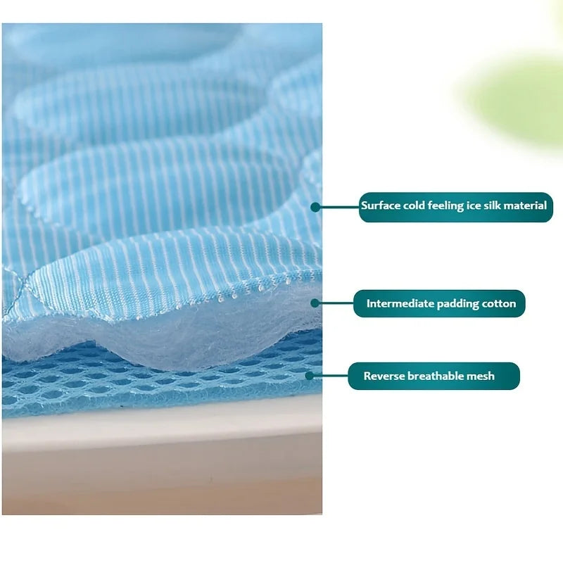 Dog Cooling Mat Portable Self Cooling Pad Bed Durable