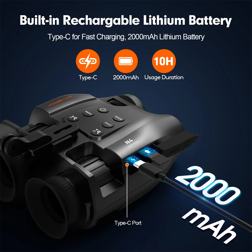 GTMEDIA N4 HD Infrared Night Vision Binoculars