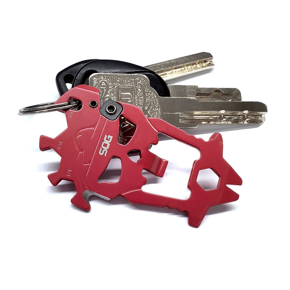 SOG MacV 12-in-1 Skull Keychain Multi-Tool