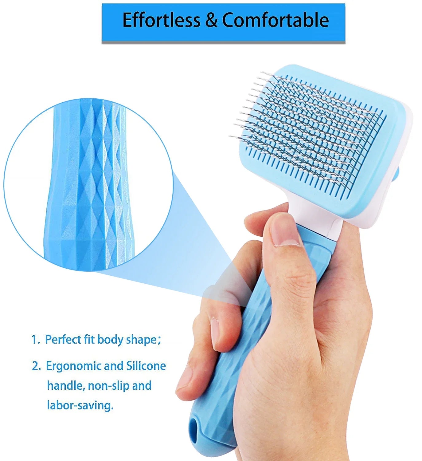 Dog Hair Remover Brush For Cats And Dogs Grooming Cleaning