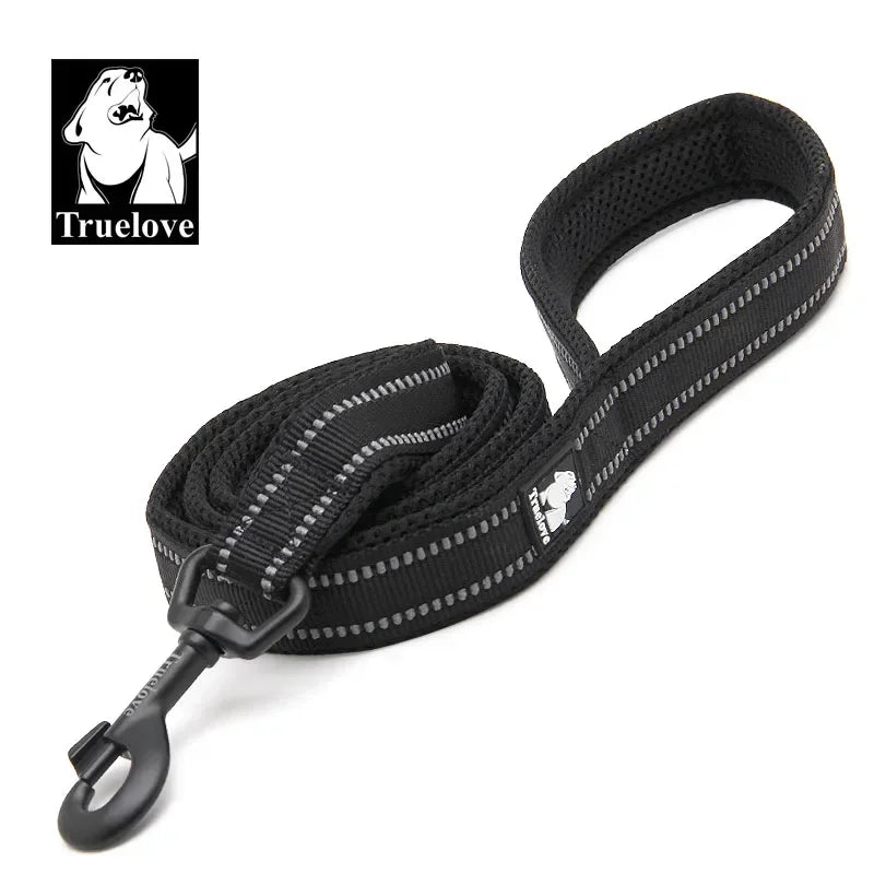 TrueLove Soft Reflective Leash With Padded Nylon Mesh For Pets