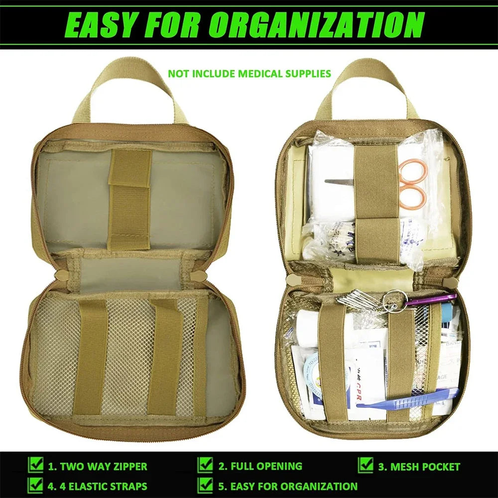 Dog Tactical Bags Set Molle Pouches for Harness Attachments