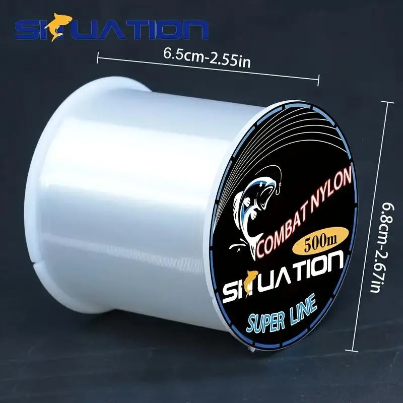 Ultra Soft Nylon Fishing Line Ultra Stretch 6Lb 40Lb