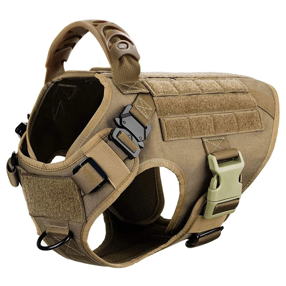 Dog Harness And Leash Set For Training German Shepherd Malinois