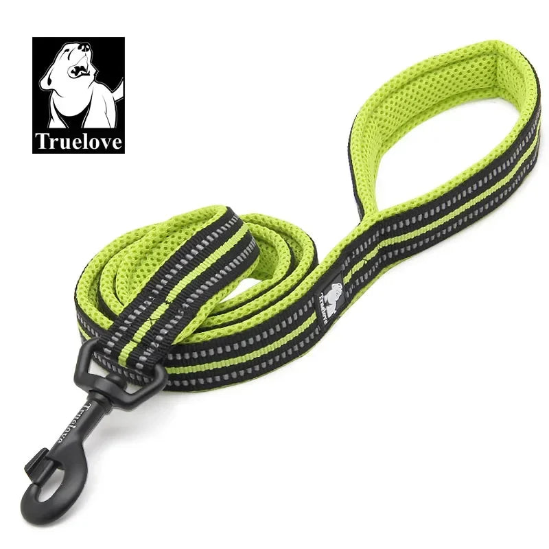 TrueLove Soft Reflective Leash With Padded Nylon Mesh For Pets