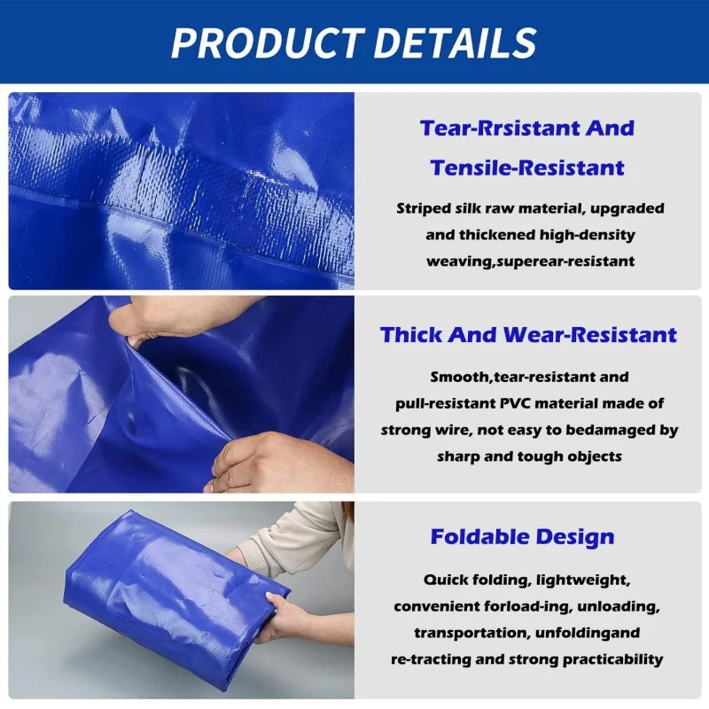 Portable Collapsible Leakproof Water Storage Tank for Camping and Travel