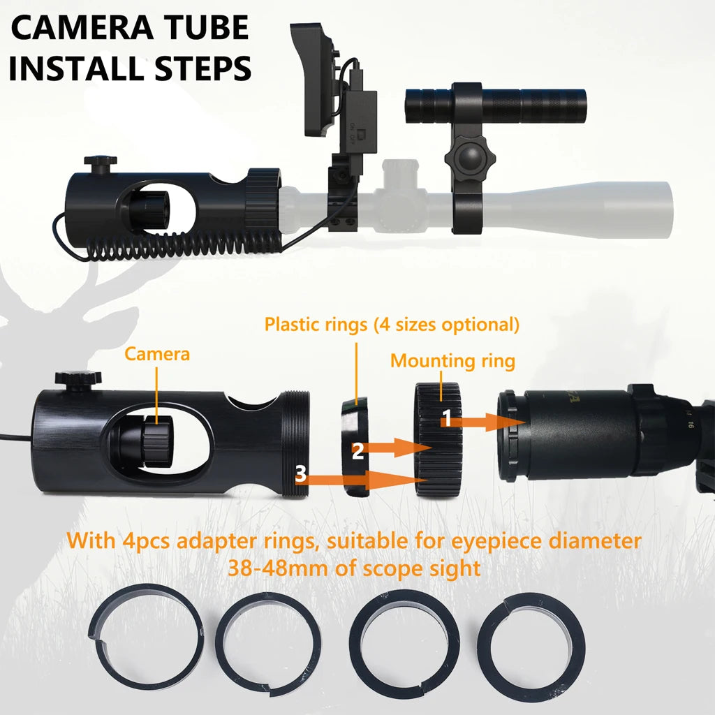 Megaorei M2 Digital Night Vision Riflescope 850nm Infrared Scope