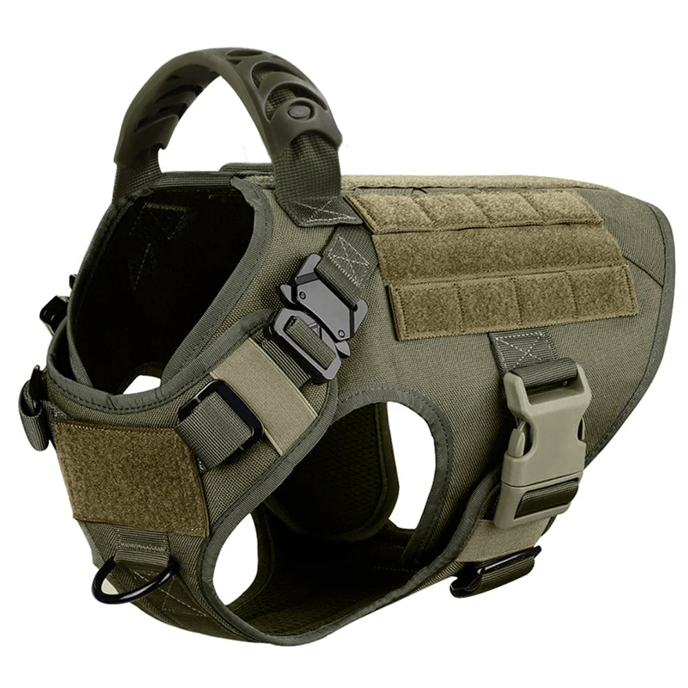 Dog Harness And Leash Set For Training German Shepherd Malinois