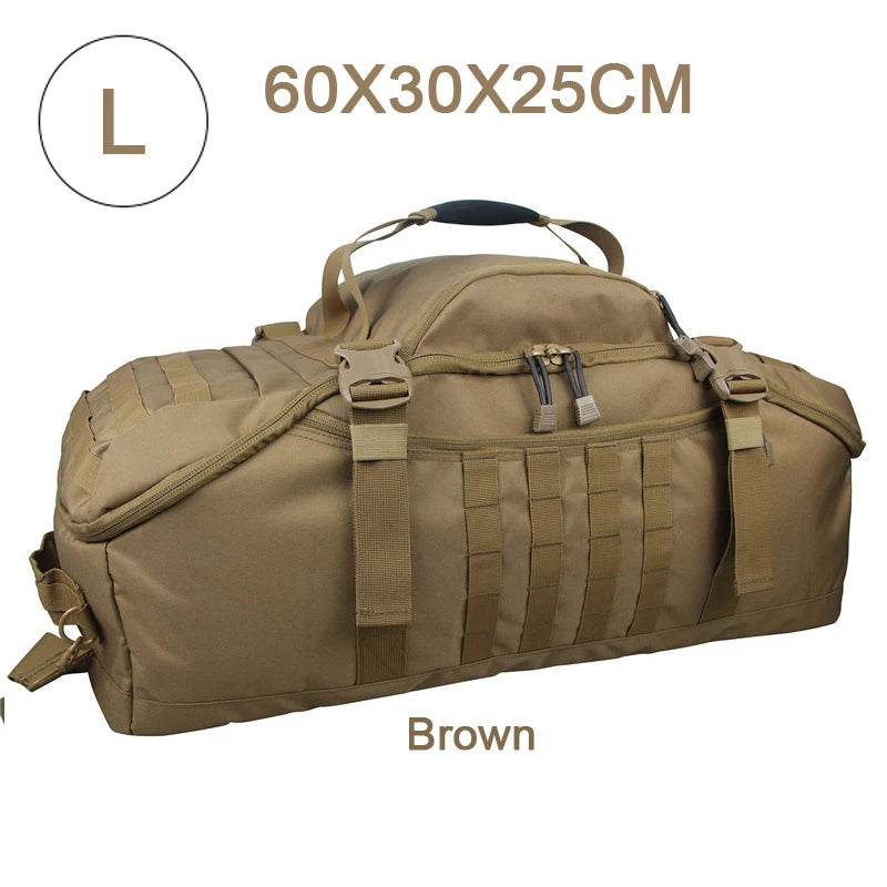 LQARMY Molle Tactical Backpack For Mountaineering Hiking Camping