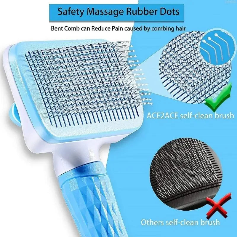 Dog Hair Remover Brush For Cats And Dogs Grooming Cleaning
