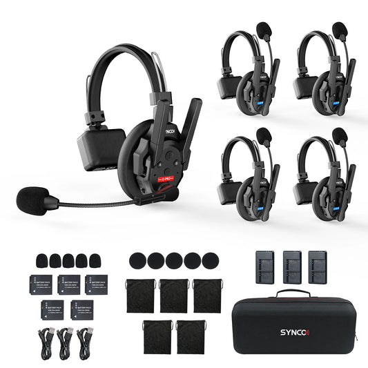 SYNCO XTALK XPRO Wireless Intercom Headset For Live Production