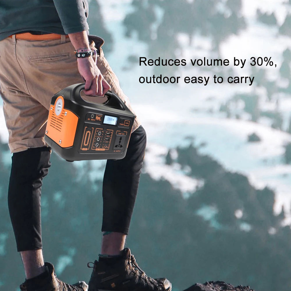 GaiaRay 300W Portable Power Bank Outdoor Power Supply With LED Light