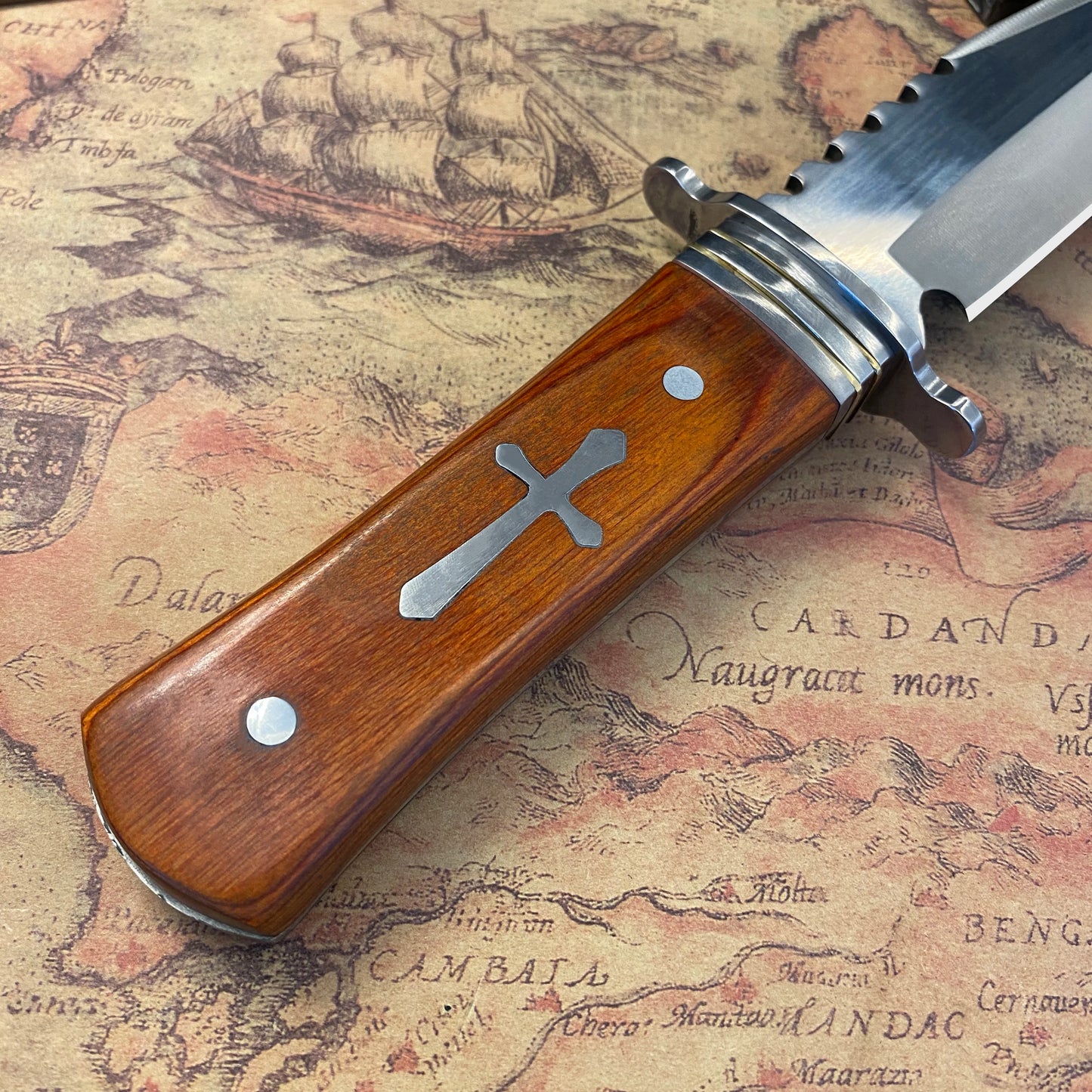 Gdekls Survival Knife For Daily Carry Outdoor Camping And Hunting