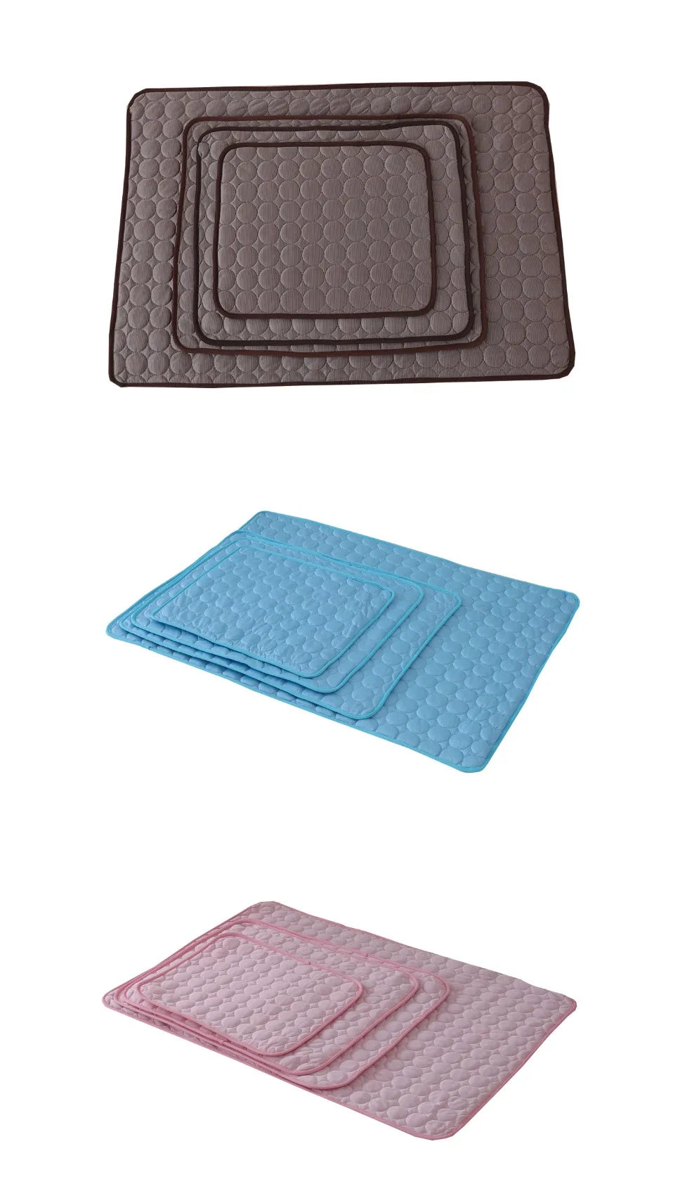 Dog Cooling Mat Portable Self Cooling Pad Bed Durable