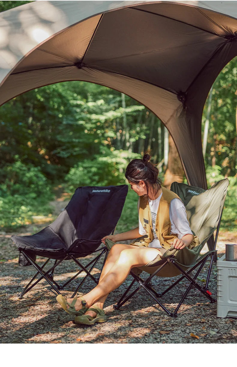 Naturehike High Back Moon Chair Camping Folding Outdoor Lounge