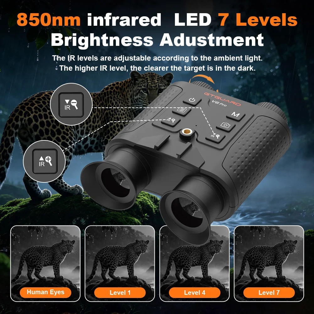 GTMEDIA V6 Pro Digital Night Vision Binoculars With Laser Function