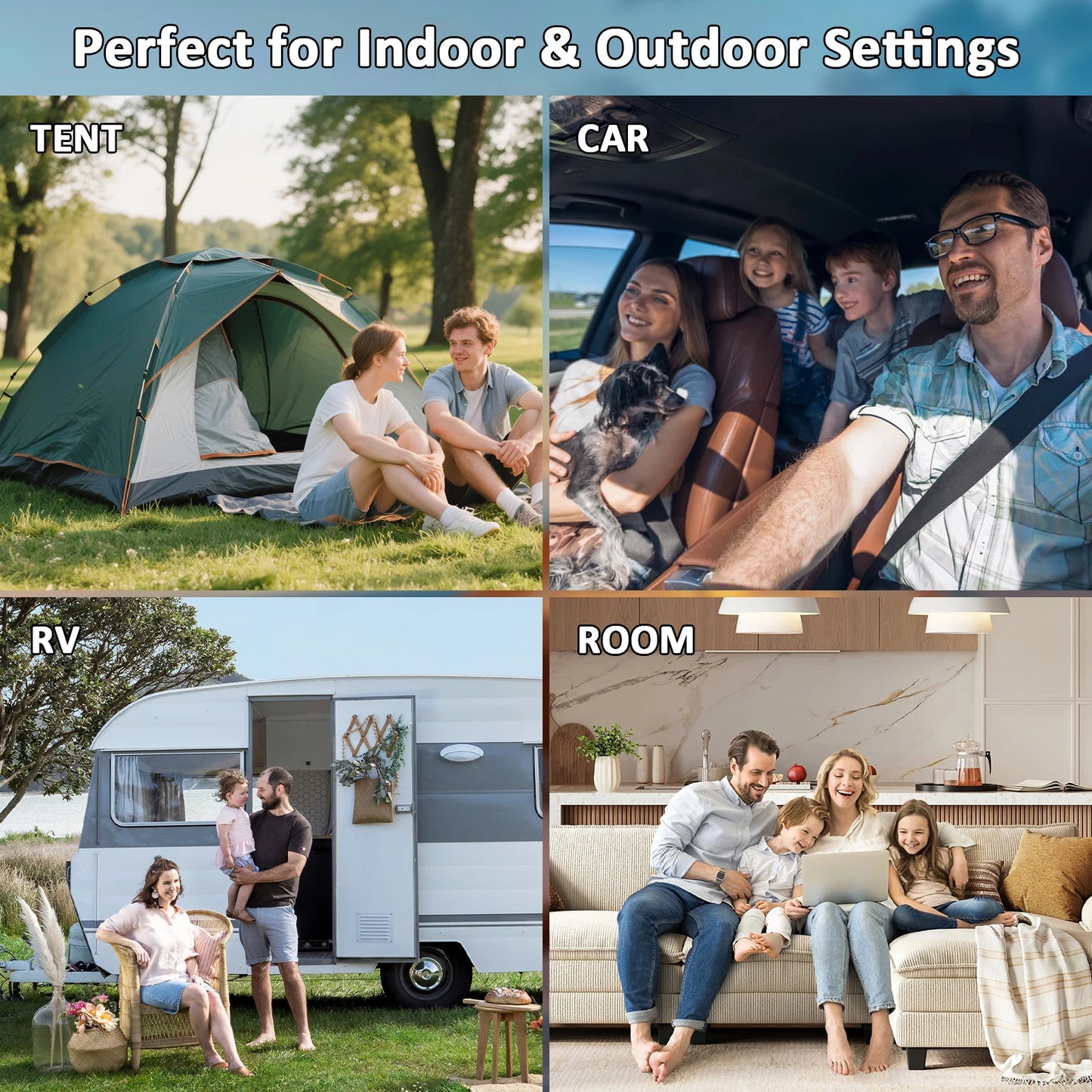 6800 BTU Portable Air Conditioner For Camping Tents And RVs