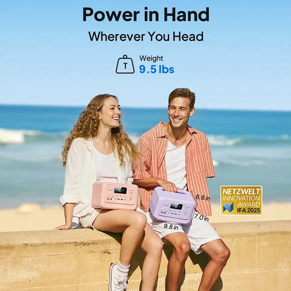 BLUETTI Elite 30 V2 Portable Power Station 288Wh 600W Peak