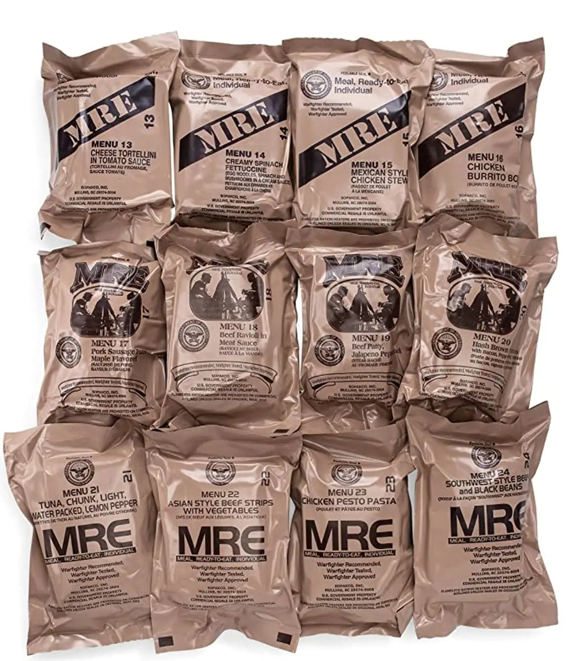US Military Surplus MRE Meals Ready To Eat Emergency Food