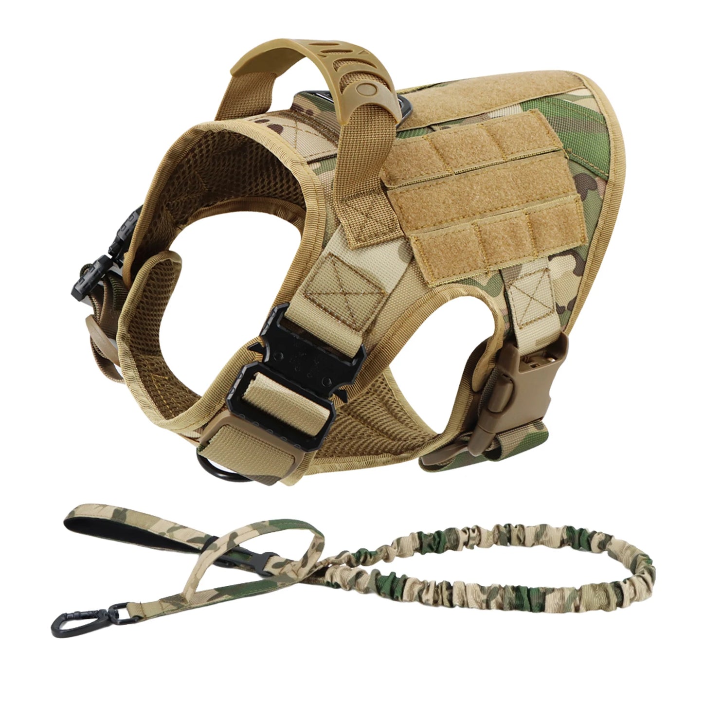 Dog Harness And Leash Set For Training German Shepherd Malinois