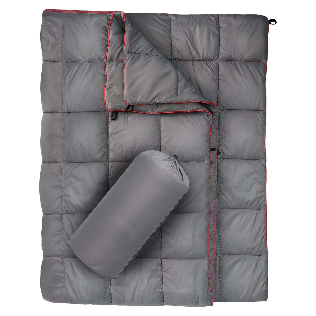 Outdoor Puffy Camping Blanket Lightweight Waterproof Down Alternative Quilt