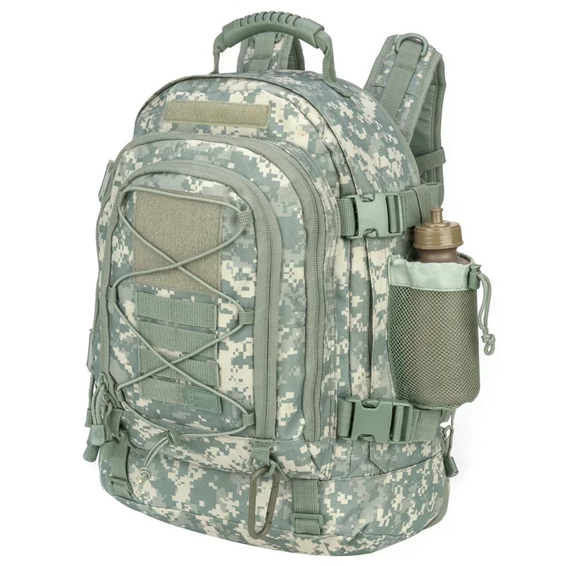 LQARMY Military Tactical Backpack Molle Rucksack For Outdoor Adventure