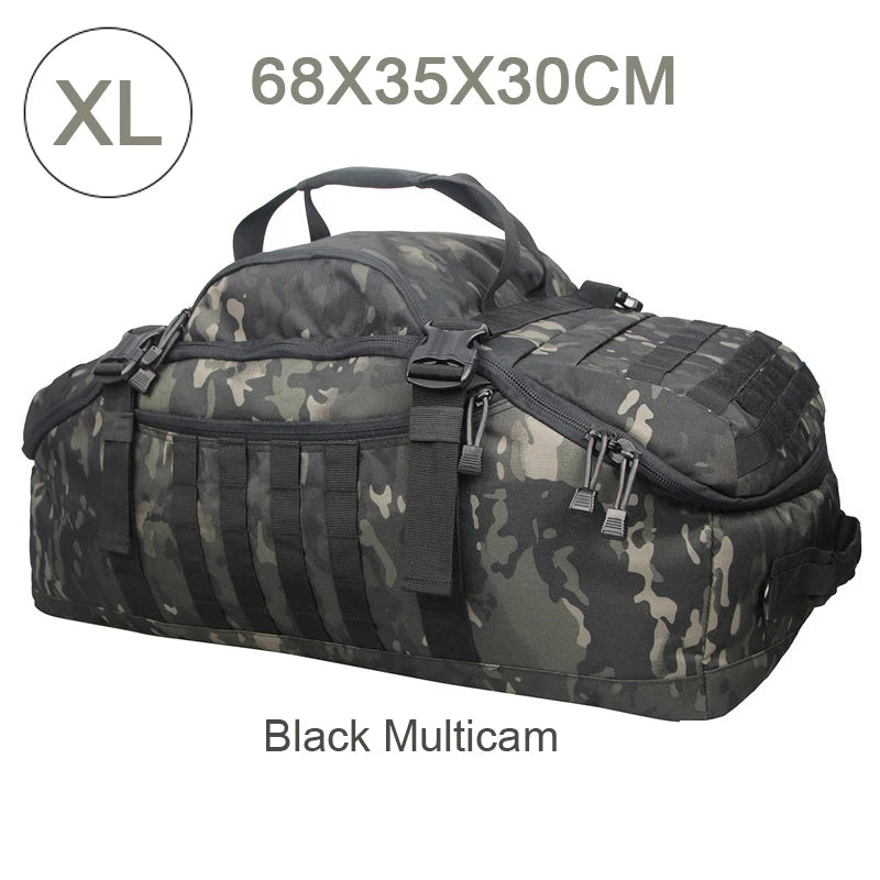 LQARMY Molle Tactical Backpack For Mountaineering Hiking Camping