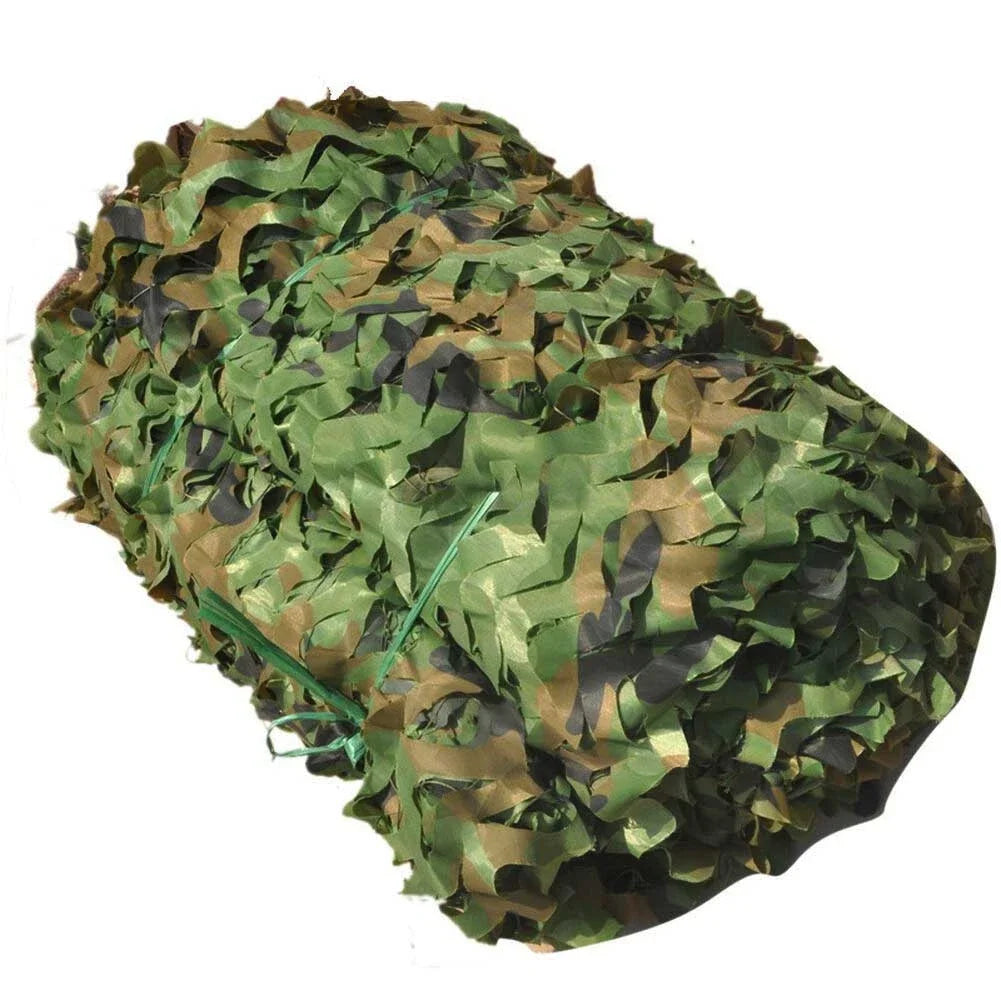 Woodland Camouflage Netting Shade Sail For Outdoor Camping And Hunting