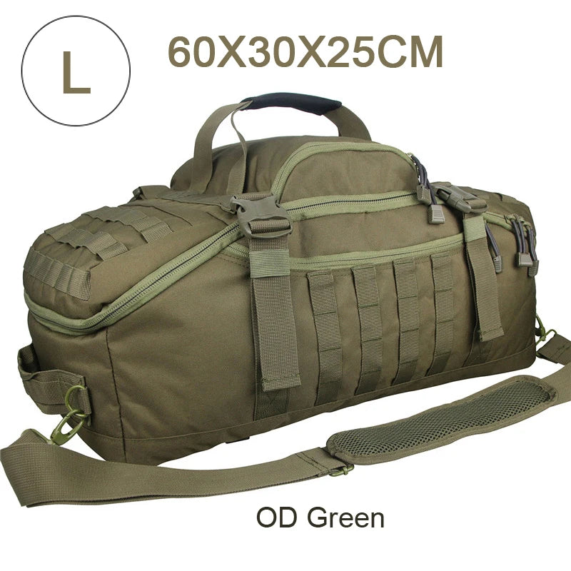 LQARMY Molle Tactical Backpack For Mountaineering Hiking Camping