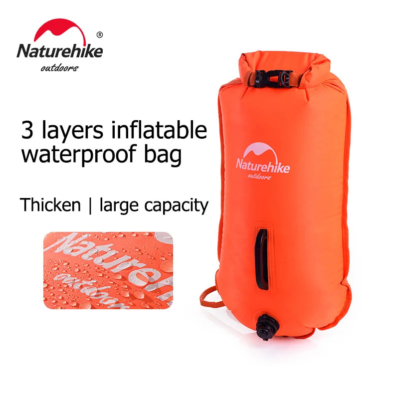 Naturehike Floating Dry Bag with Adjustable Belt for Swimming