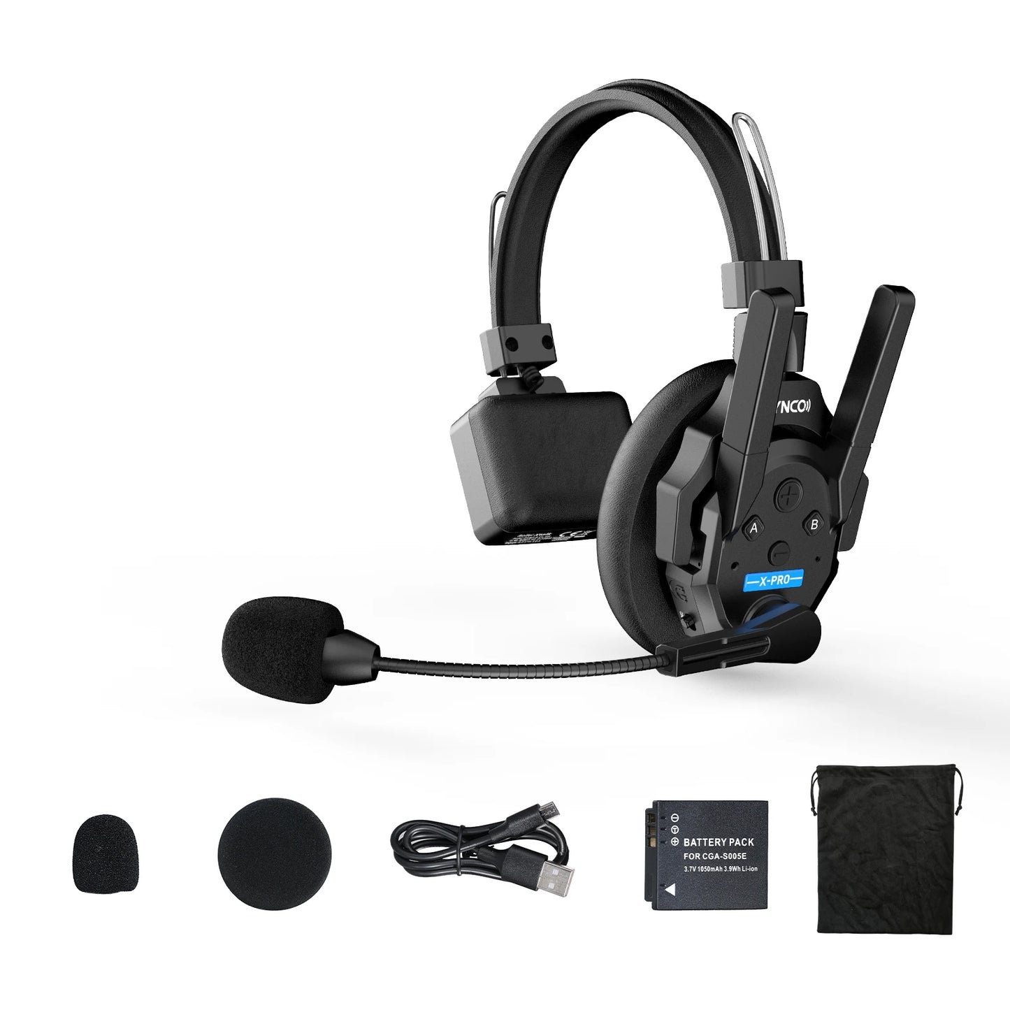 SYNCO XTALK XPRO Wireless Intercom Headset For Live Production