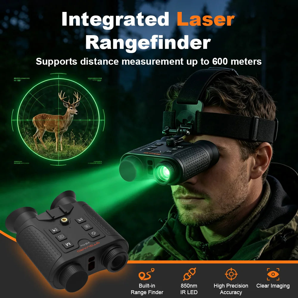 GTMEDIA V6 Pro Digital Night Vision Binoculars With Laser Function
