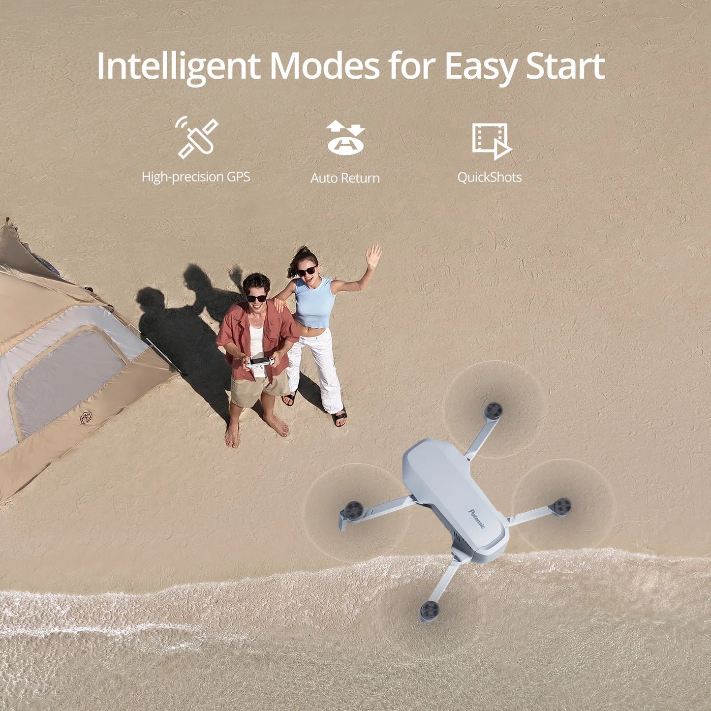 Potensic C0 Mini Drone Includes 3 Axis Gimbal GPS 4K